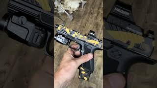 Finished cerakote job diy hydrodip material satisfying 2nd cerakote [upl. by Komsa]