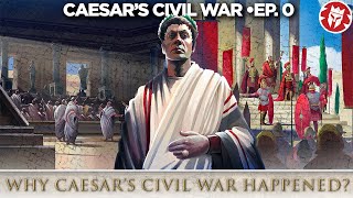 Caesars Great Roman Civil War  How it all started  DOCUMENTARY [upl. by Drhcir]