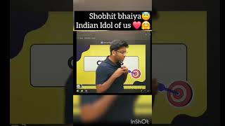 Shobhit bhaiya singer of the year ❤️😂💞 shobhitnirwan shobhitbhaiya aarambh Shobhit nirwan [upl. by Jankell]