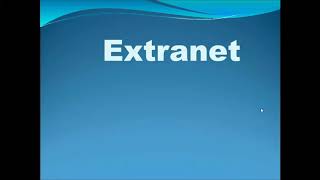 Internet Intranet amp Extranet [upl. by Atinreb]