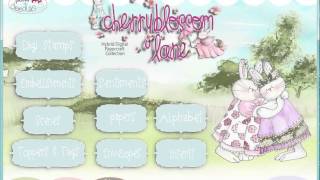 Cherryblossom Lane Collection  Polkadoodles Crafting Nikky Hall [upl. by Wivina]