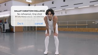 MALE BALLET VARIATION CHALLENGE [upl. by Attaynek]