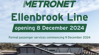 TRANSPERTH News on the Ellenbrook line [upl. by Eisler229]