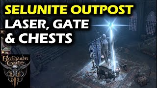 Selunite Outpost Laser Gate Chests  Baldurs Gate 3 [upl. by Winola]