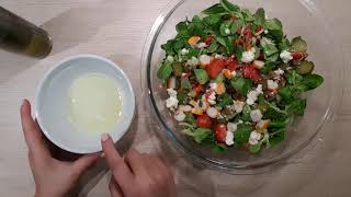 SALADE EN 5 MINUTES CHRONO [upl. by Llednor]