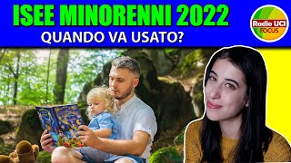 ISEE MINORENNI 2022 quando va usato [upl. by Liahkim16]