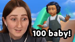 100 BABY CHALLENGE Streamed 51823 [upl. by Kreda909]