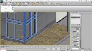 Modeling Techniques in 3ds Max  Part 3  Curtain Walls [upl. by Khalid830]