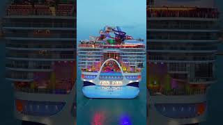 Worlds Largest Cruise Ship  Icon of the Seas 🤯 cruise cruiseship trendings factsvideo [upl. by Jami]