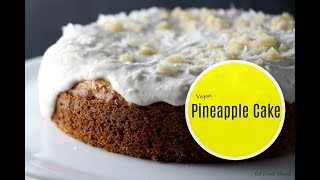 Vegan Pineapple Cake [upl. by Maryl972]