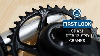 SRAM Dub 12Spd Cranks  Stiffer Lighter amp More Durable [upl. by Joselyn]