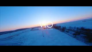 Above the frozen field  Cinematic FPV [upl. by Rois823]