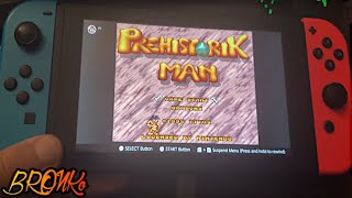 Prehistorik Man  This Game is an underrated Hidden Gem  Nintendo Switch handheld gameplay [upl. by Avenej]