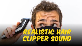 hair clipper sound 10 minutes HairClipperSounds HaircutSoundEffects [upl. by Ruffi]