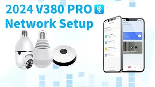 V380 Pro Network Setup Simple Tutorial 2024 [upl. by Aniretake]