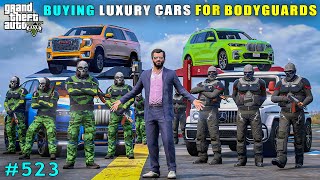 Finally Michael Buying Luxury Cars For Boduguards  Gta V Gameplay [upl. by Azer229]