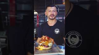 Döner Burger 🍔 foryou food burger burgerlovers youtube foodie shorts foodie wow new fyp [upl. by Delanos]