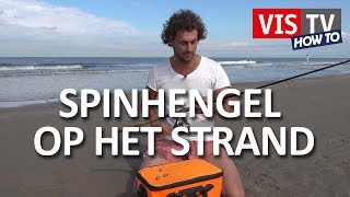 VIS TV How to  Lichte spinhengel op het strand [upl. by Norrab733]