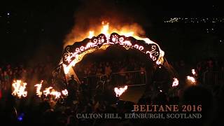 Beltane 2016 Fire Festival  Calton Hill Edinburgh  Scotland  Before Caledonia [upl. by Ssilb357]