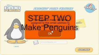 Club Penguin How to Make and Form Formation Bots [upl. by Ragouzis238]