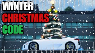 NEW WINTER CHRISTMAS MRT CODE UPDATE  Midnight Racing Tokyo [upl. by Yhtomot300]