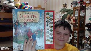 treasury of christmas songs musical book [upl. by Akceber59]