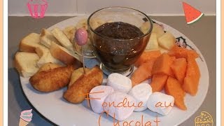 Recette  Fondue au Chocolat [upl. by Rawley]