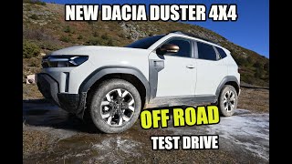 New Dacia duster 2024 4x4 extreme off road test drive [upl. by Enuahs]