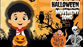 Music and Movement song for kids Halloween song for kids  Nursery rhymes  halloween movement song [upl. by Tita]