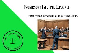 What is Promissory Estoppel This video explains [upl. by Epoillac]