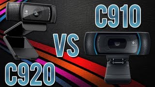 ► Logitech C920 vs C910 Quality Comparison 1080p [upl. by Gerbold550]