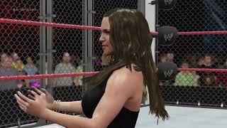 Stephanie McMahon vs Paige Saraya [upl. by Burk]