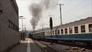 Westfalendampfsonderzug Nach Boppard mit E18 047 und 41 360 [upl. by Lsil]