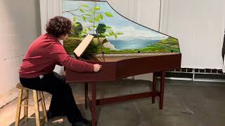 D’anglebert Unmeasured Prelude on Zuckerman Flemish Harpsichord [upl. by Kcim]