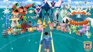 Ultimate Shiny Hunt Adventure at Pokemon GO Fest Global 2024 [upl. by Otxilac]