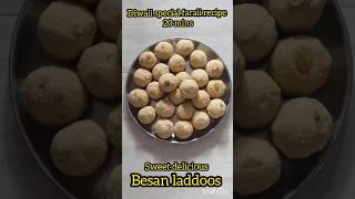 Diwali special farali recipe20 mins quotBesan laddoos quot How to make Besan laddoossweet recipe [upl. by Selmore]