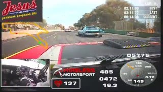 Andrew Fisher takes us around Clipsal 500 in his Ford XY Muscle Car [upl. by Aihseyt727]