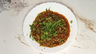 keema matar recipe foodblog cooking recipe foodwebsite [upl. by Gromme]