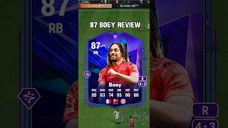 87 Boey Review in EA Sports FC 25 shorts short fc25 eafc25 fifa ultimateteam fcprolive boey [upl. by Etnahsa]