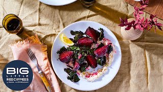 Beets With Smoked Fish Mayo  Big Little Recipes [upl. by Kcam]