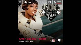 Estelle Kanye West  American Boy  Version Skyrock [upl. by Tupler]