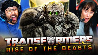 TRANSFORMERS RISE OF THE BEASTS MOVIE REACTION First Time Watching Ending Scene  PostCredits [upl. by Yennek479]