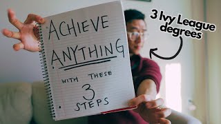 How to plan and structure your life to achieve literally anything [upl. by Ahsok]