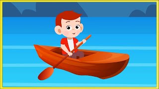 Row Row Row Your Boat Song for Kids [upl. by Prinz]