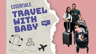 Vacation with a baby Musthave items to pack  Travel essentials Tamil [upl. by Atived]