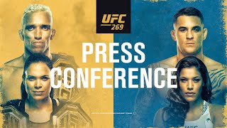 UFC 269 Prefight Press Conference [upl. by Dare]