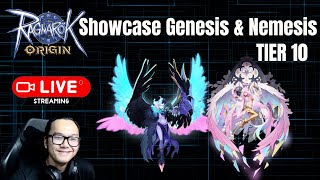 LIVE  Ragnarok Origin Global  Day 231 SHOWCASE NEW PET GENESIS amp NEMESIS TIER 10 [upl. by Nyleve]