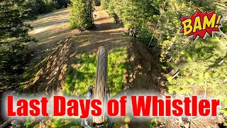 LAST DAYS OF WHISTLER SAT 12TH OCT [upl. by Erot]