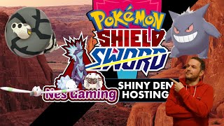 Pokemon Shiny Den Hosting Gengar Sandaconda amp Wingull Sword Shield 247 Live [upl. by Irot932]