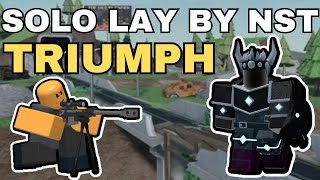 Solo Fallen Lay By NST Triumph  Tower Defense Simulator [upl. by Lynn]